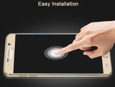 2.5D Tempered Glass Cell Phone Screen Protector 0.33 Mm Full Cover For Samsung Note 5