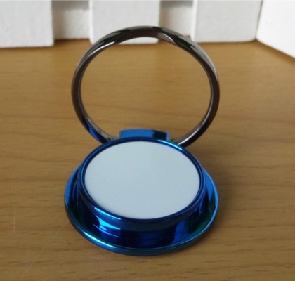 Curvatura do suporte do anel de Fingere do telefone da impressão da sublimação de DIY com matérias primas do produto comestível