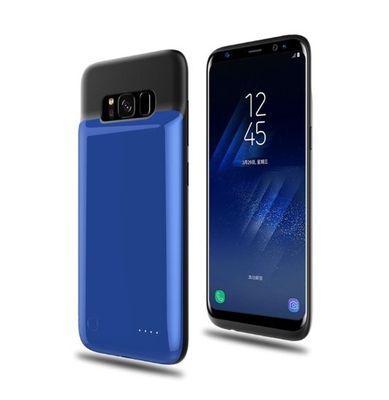 Caso do carregamento de bateria de Samsung S8, caixa 4000mah de carregamento sem fio para a galáxia S8 mais